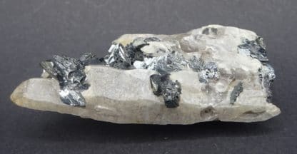 Hématite sur Quartz, Rio Marina, Ile d'Elbe, Italie.