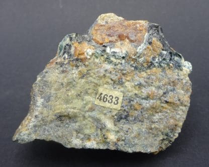 Chondrodite, magnétite et clinochlore, Tilly Foster Mine, New York, USA.