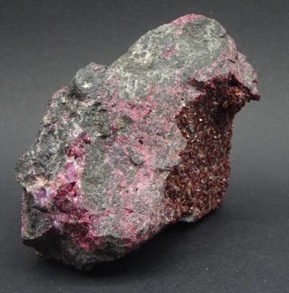 Rosélite et Wendelwilsonite, mine de Bou Azzer, Maroc.