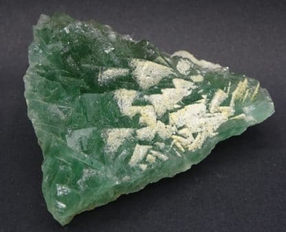 Fluorine verte et Barytine, le Figuier, mine de Fontsante, Var.