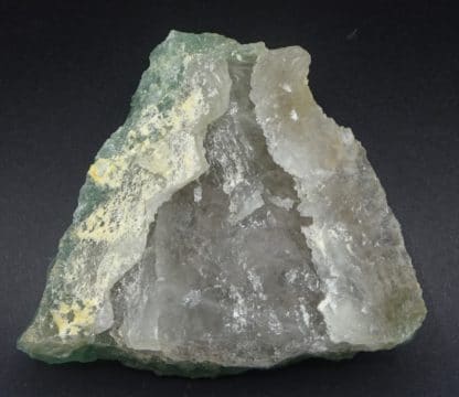 Fluorine verte et Barytine, le Figuier, mine de Fontsante, Var.