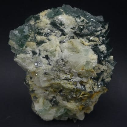 Fluorine verte et Barytine, Le Figuier, Fontsante, Var.