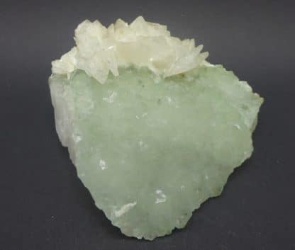 Fluorite verte et Barytine, Saint-Augustin, Fontsante, Var.