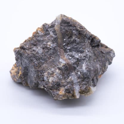 Blende (sphalérite) et quartz, Huelgoat, Finistère.