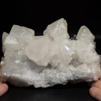 Calcite et quartz, barrage de Grand'Maison, Vaujany, Isère.