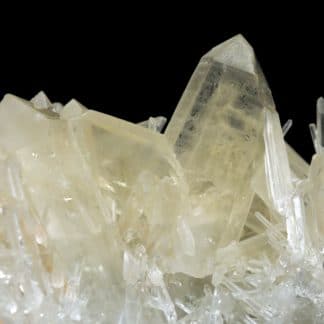 Quartz avec cristaux macle de La Gardette, Les Rivoirands, Vizille, Isère.