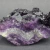 Fluorite violette et quartz, Saint-Barthélemy, mine de Fontsante, Var.