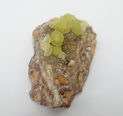 Smithsonite sur smithsonite, Altenberg, La Calamine, Moresnet, Belgique.