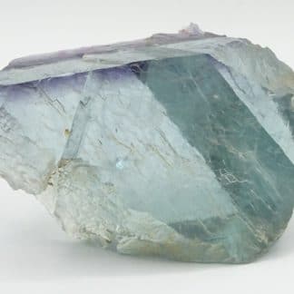 Fluorine bleue avec zonage violet, Seilles, Belgique.