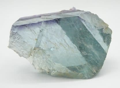 Fluorine bleue avec zonage violet, Seilles, Belgique.