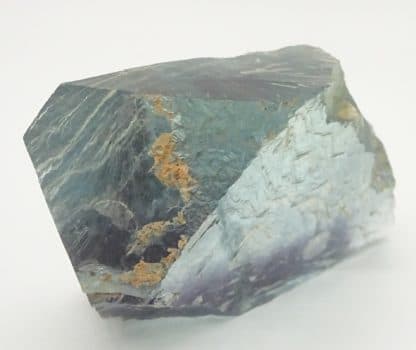 Fluorine bleue avec zonage violet, Seilles, Belgique.