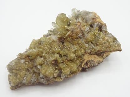 Smithsonite et Hémimorphite, Altenberg, La Calamine, Moresnet, Belgique.