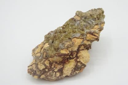 Smithsonite sur Hémimorphite, Altenberg, Moresnet, Belgique.