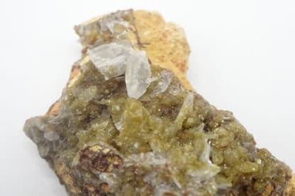 Hémimorphite et Smithsonite, Altenberg, La Calamine, Moresnet, Belgique.