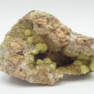 Smithsonite sur smithsonite, Altenberg, La Calamine (Kelmis), Belgique.