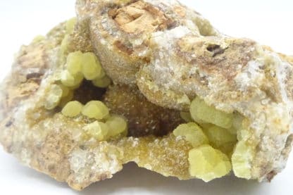 Smithsonite sur smithsonite, Altenberg, La Calamine (Kelmis), Belgique.