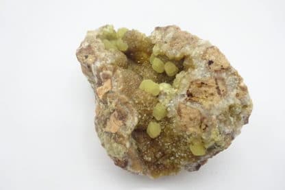 Smithsonite sur smithsonite, Altenberg, La Calamine (Kelmis), Belgique.