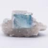 Fluorine bleue et microquartz, Montroc ( ou Mont-Roc), Tarn.
