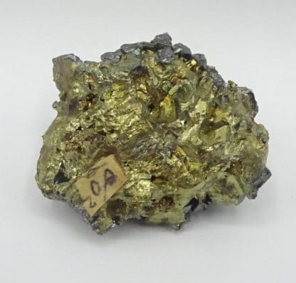 Tetraédrite et Chalcopyrite, Mine de Boldut, Roumanie.