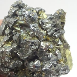 Tetraédrite et Chalcopyrite, Mine de Boldut, Roumanie.