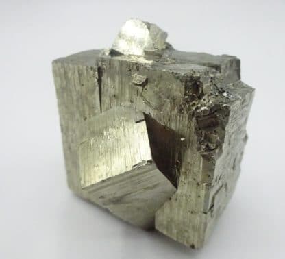 Pyrite maclée, Monticciano, Sienne, Toscane, Italie.