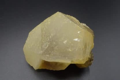 Calcite jaune, Landelies, Hainaut, Belgique.