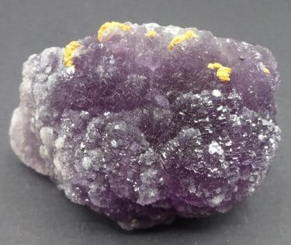 Fluorite violette, Pyrrhotine, Calcite, mine de Fontsante, Sud 3, Var