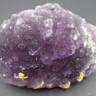 Fluorite violette, Pyrrhotine, Calcite, mine de Fontsante, Sud 3, Var