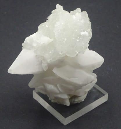 Fluorite verte sur Calcite, mine de Fontsante, Var.