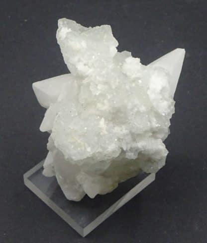 Fluorite verte sur Calcite, mine de Fontsante, Var.