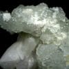 Fluorite verte sur Calcite, mine de Fontsante, Var.