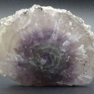 Fluorite polysynthétique, mine de Fontsante, Var.