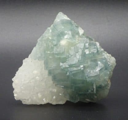 Fluorite bleue et quartz, Sud 3, Fontsante, Var.