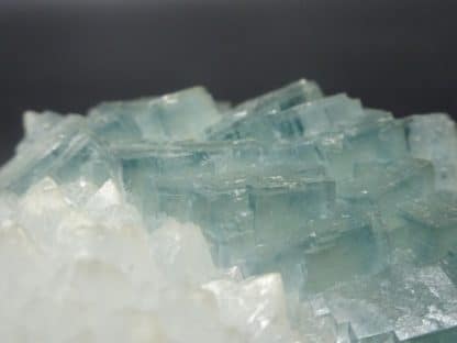 Fluorite bleue et quartz, Sud 3, Fontsante, Var.