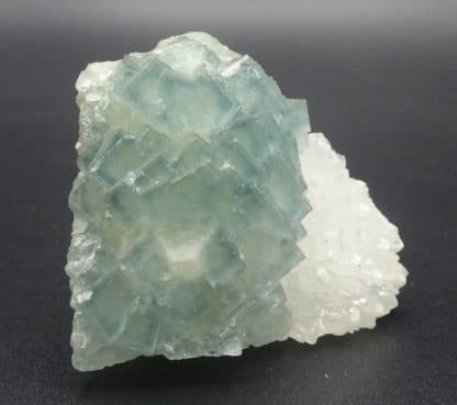 Fluorite bleue et quartz, Sud 3, Fontsante, Var.