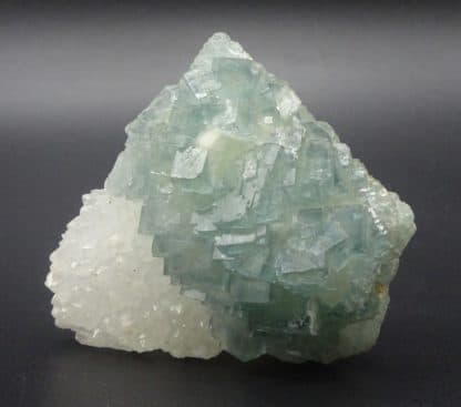 Fluorite bleue et quartz, Sud 3, Fontsante, Var.