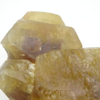 Calcite Miel, carrière de Landelies, Hainaut, Belgique.