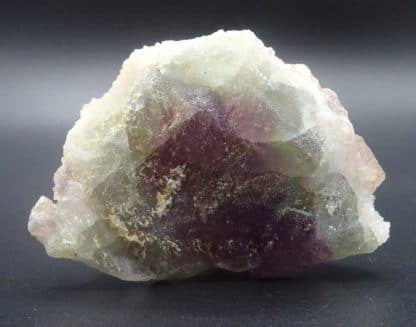 Fluorite et Quartz sur Fluorite massive, Fontsante, Var.