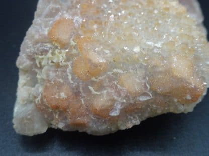 Fluorite et Quartz sur Fluorite massive, Fontsante, Var.