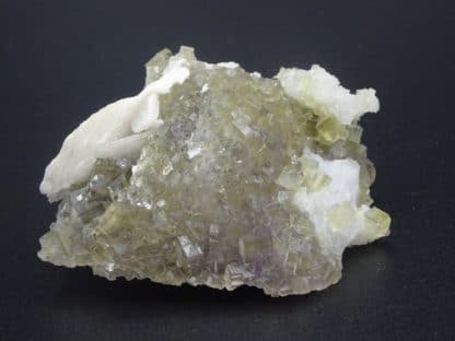 Fluorite verte et Barytine, mine de Fontsante, Var (83).