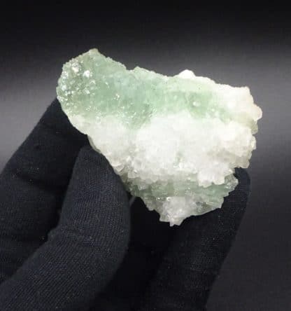 Fluorite verte polysynthétique et Quartz, Fontsante, Var.