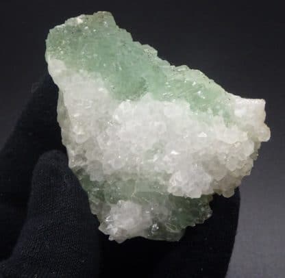 Fluorite verte polysynthétique et Quartz, Fontsante, Var.