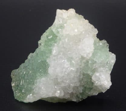 Fluorite verte polysynthétique et Quartz, Fontsante, Var.