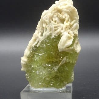 Fluorite verte et Barytine, mine de Fontsante, Tanneron, Var.