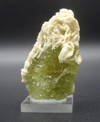 Fluorite verte et Barytine, mine de Fontsante, Tanneron, Var.