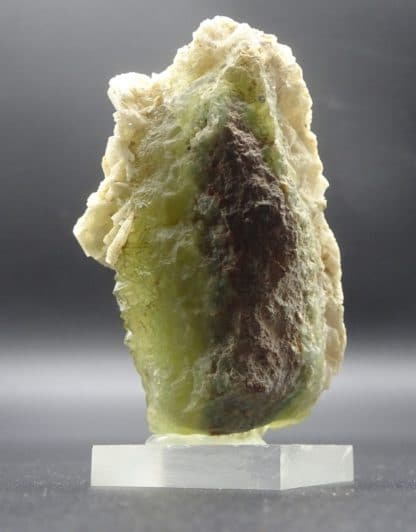 Fluorite verte et Barytine, mine de Fontsante, Tanneron, Var.