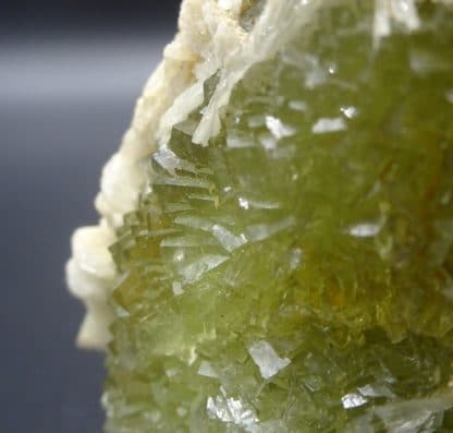 Fluorite verte et Barytine, mine de Fontsante, Tanneron, Var.