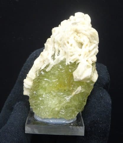 Fluorite verte et Barytine, mine de Fontsante, Tanneron, Var.