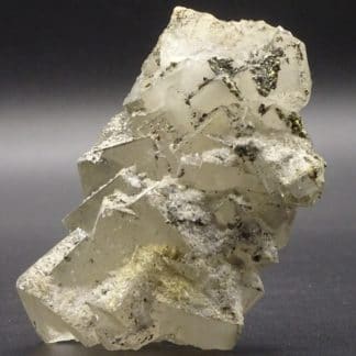 Fluorite, Pyrite, Proustite, filon Saint-Barthélemy, Fontsante, Var.