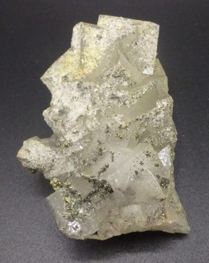 Fluorite, Pyrite, Proustite, filon Saint-Barthélemy, Fontsante, Var.